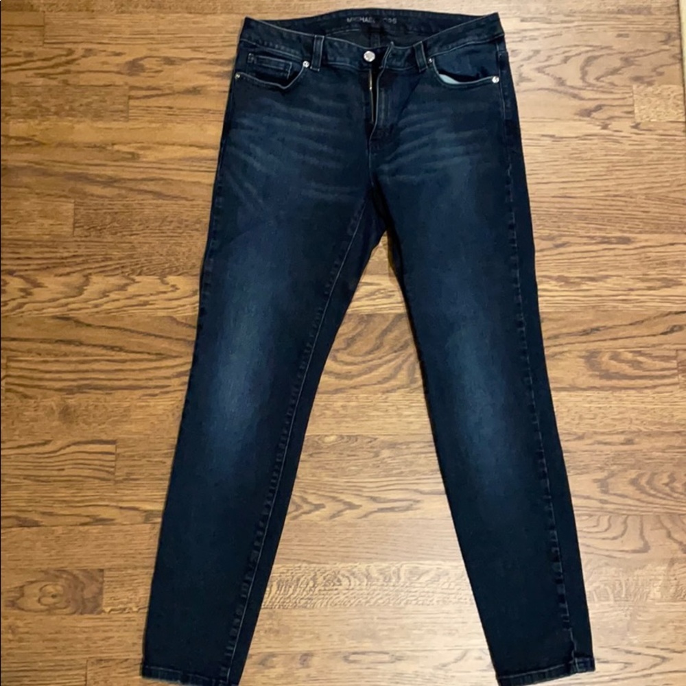 Michael Kors dark wash skinny jeans - size 6